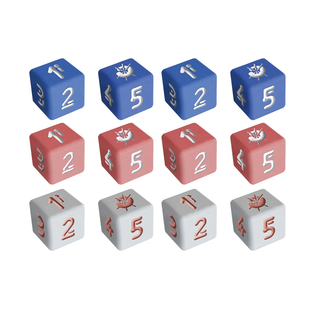 ION HEART DICE SET