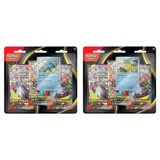POKEMON MEGA EVOLUTION 3PK BOOSTER