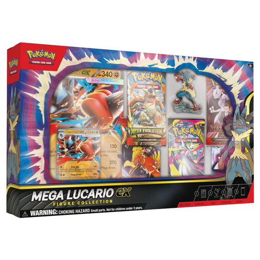 POKEMON MEGA LUCARIO EX FIGURE COLLECTION