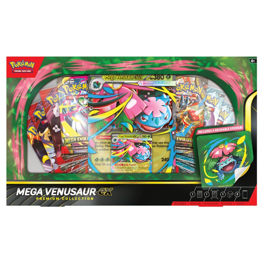 POKEMON MEGA VENUSAUR EX PREMIUM COLLECTION