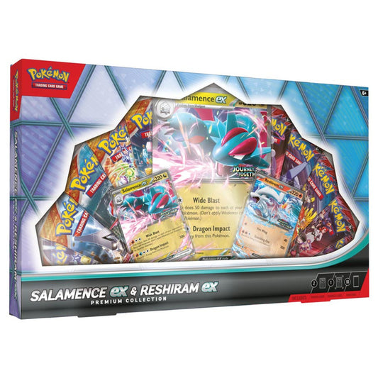 SALAMENCE EX & RESHIRAM EX PREMIUM COLLECTION