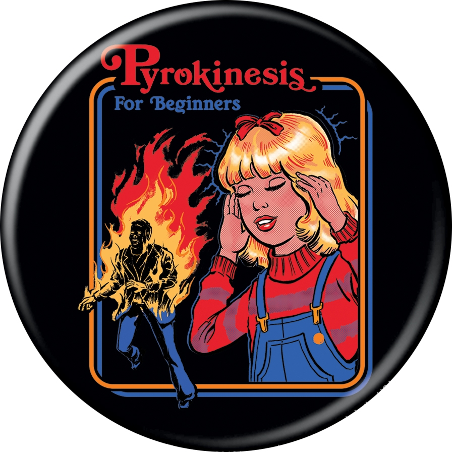 STEVEN RHODES CLASSIC 3 INCH BUTTON
