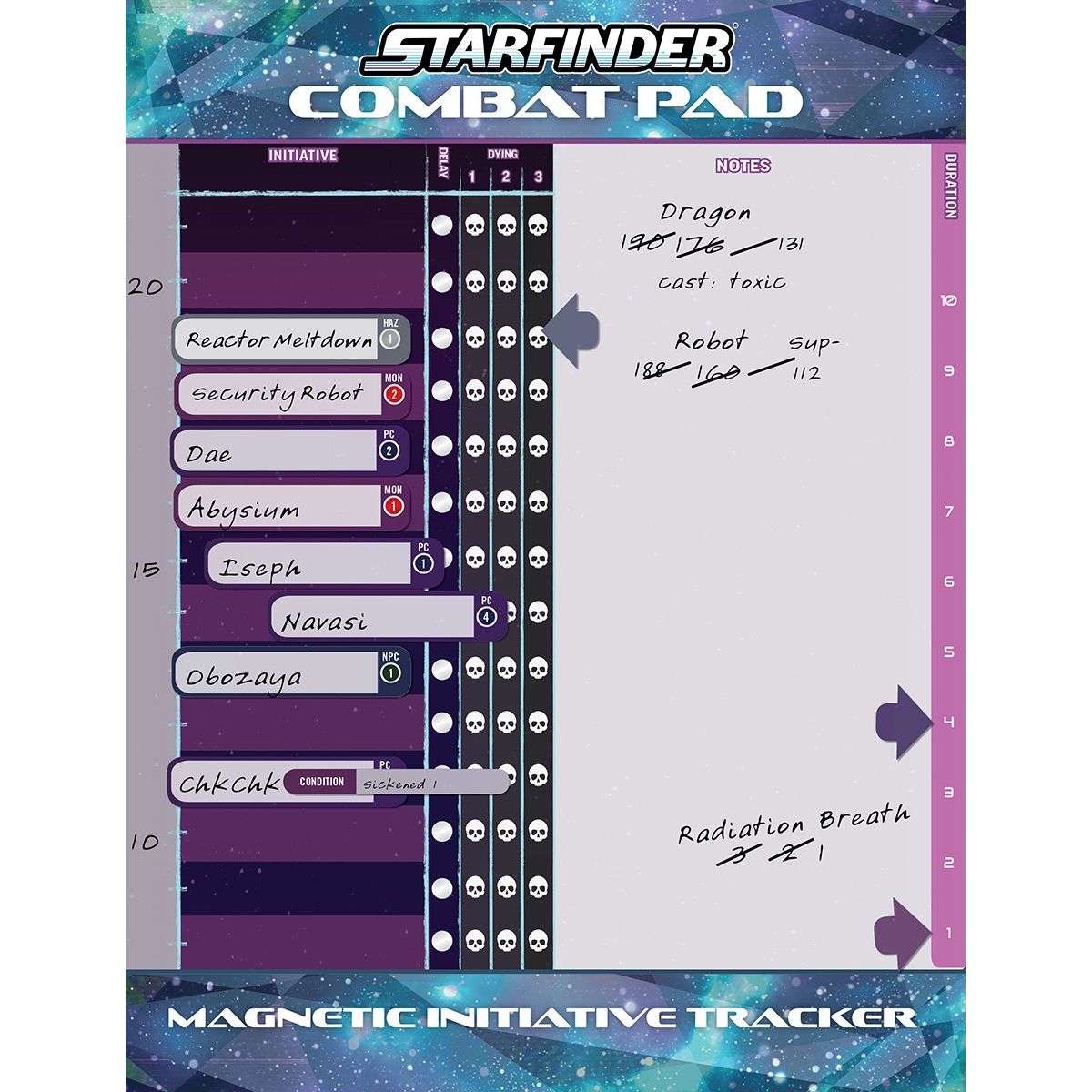 STARFINDER 2E COMBAT PAD