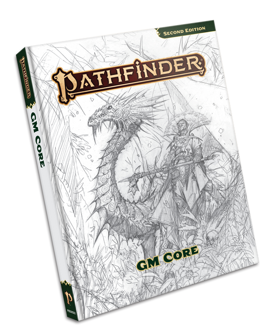 PATHFINDER 2E REMASTERED SKETCH COVER CORE RULEBOOK: GM