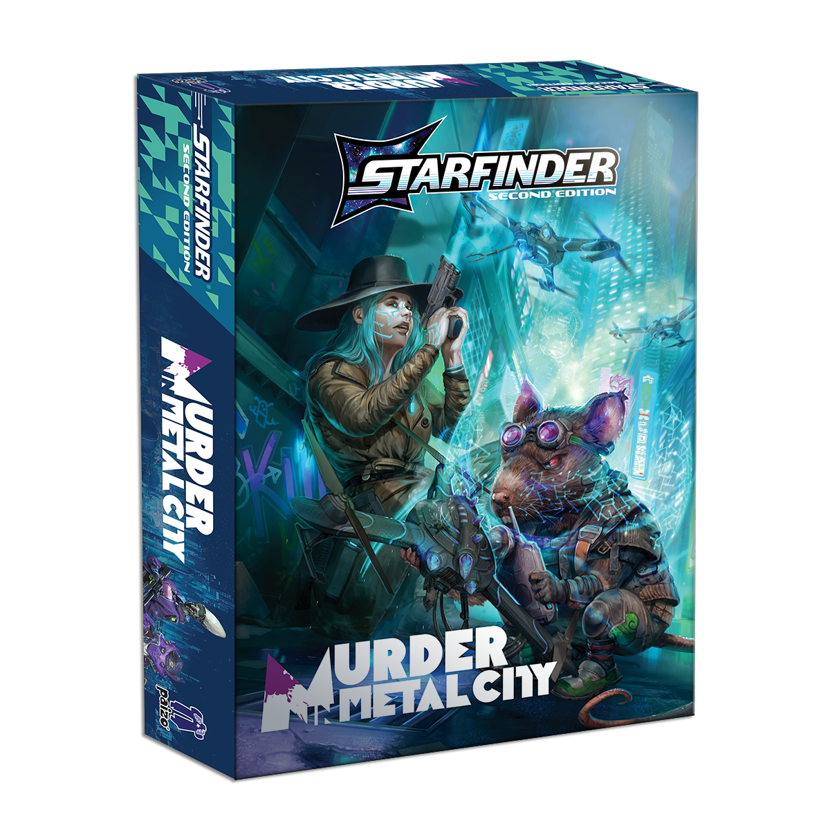 STARFINDER 2E MURDER IN METAL CITY DELUXE ADVENTURE