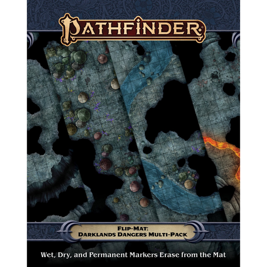 PATHFINDER FLIP MAT DARKLAND DANGERS