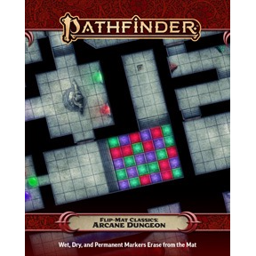 PATHFINDER FLIP MAT: ARCANE DUNGEON