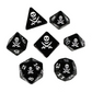 POLY DICE SET 7PC PIRATES