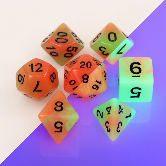 POISON IVY 7PC POLY DICE SET