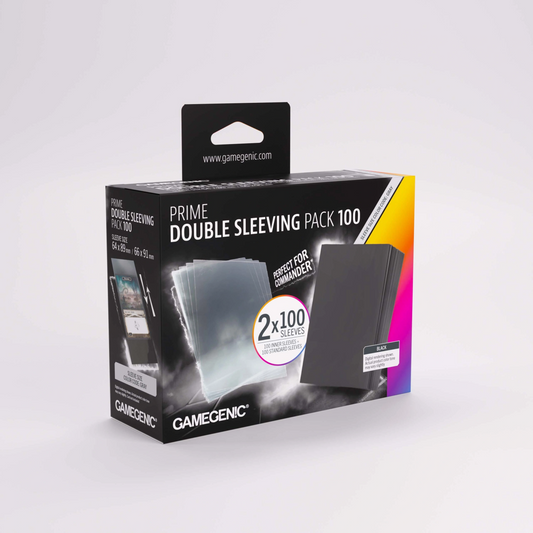 GAMEGENIC PRIME DOUBLE SLEEVING PACK 100