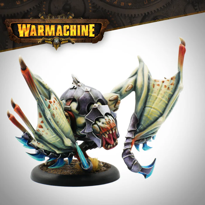 WARMACHINE DUSK FANE OF NYRRO STRYGON LIGHT WARBEAST