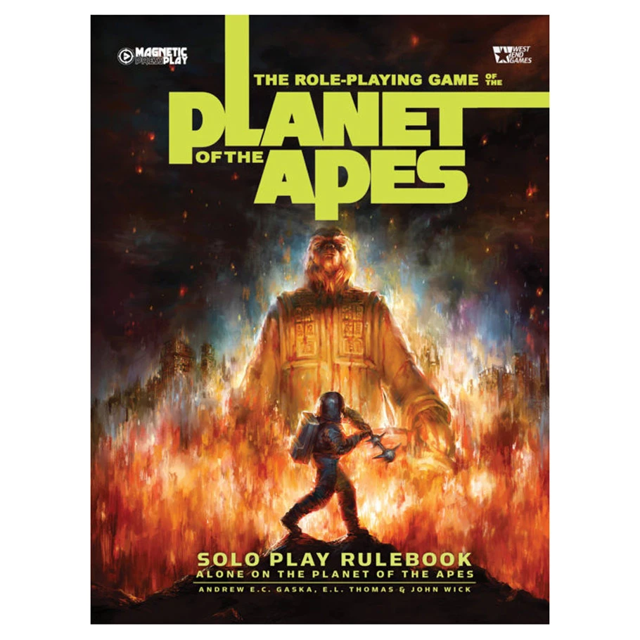 PLANET OF THE APES RPG SOLO PLAY RULEBOOK