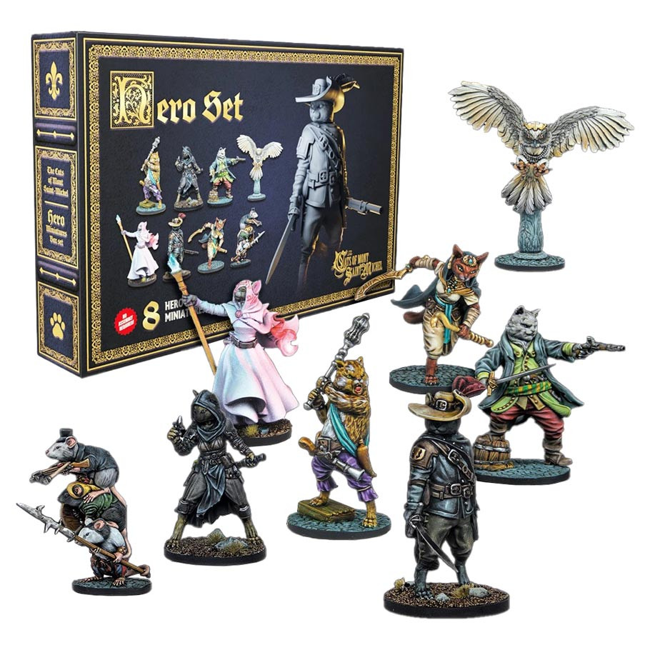 THE CATS OF MONT SAINT-MICHEL HERO SET