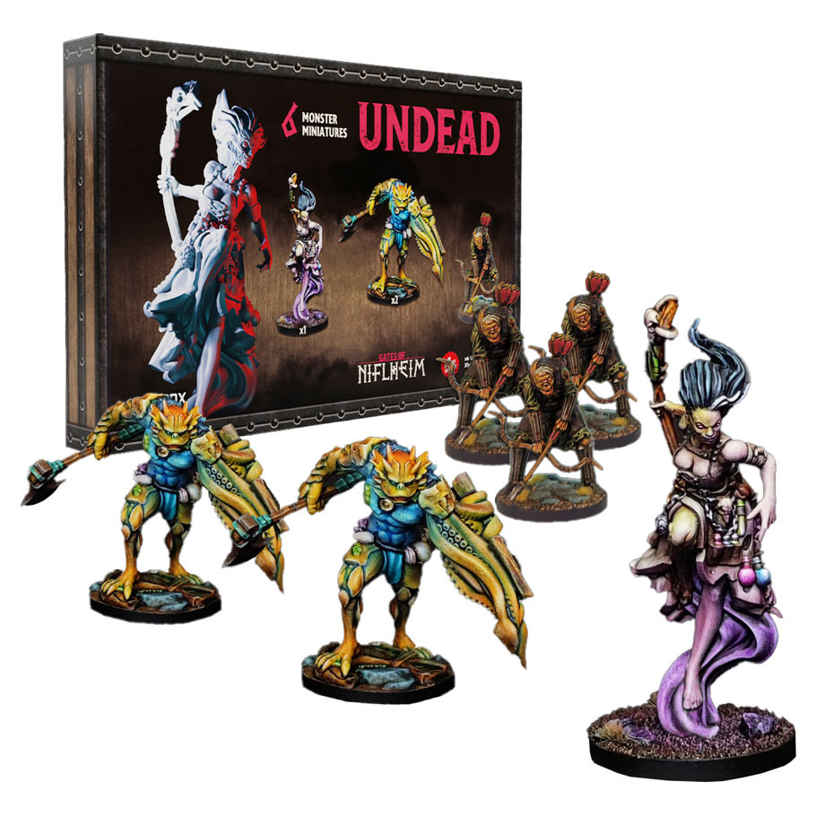 GATES OF NIFLHEIM UNDEAD MINIS SET