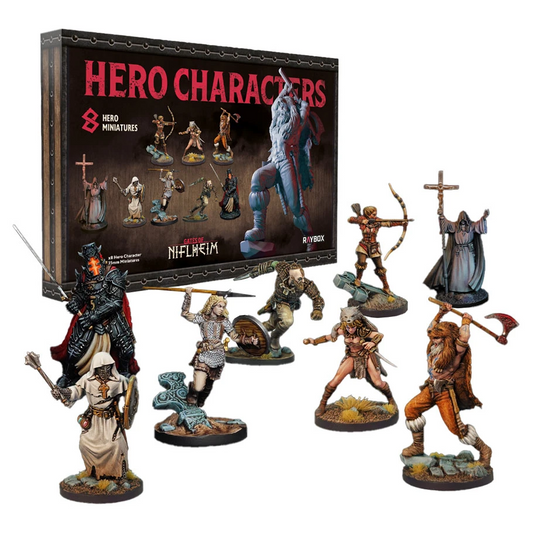 GATES OF NIFLHEIM HERO MINIS SET
