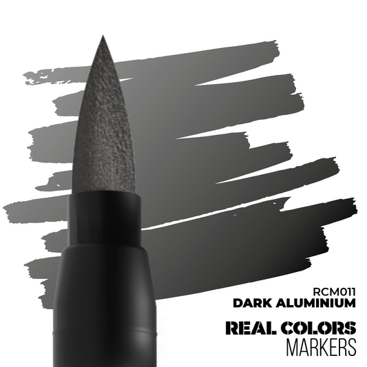 REAL COLORS ACRYLIC PAINT MARKER DARK ALUMINUM