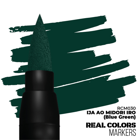 REAL COLORS ACRYLIC PAINT MARKER IJA AO MIDORI IRO (BLUE GREEN)