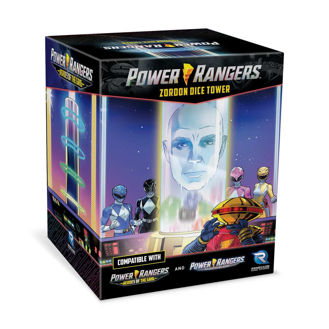 POWER RANGERS RPG ZORDON DICE TOWER & GM SCREEN