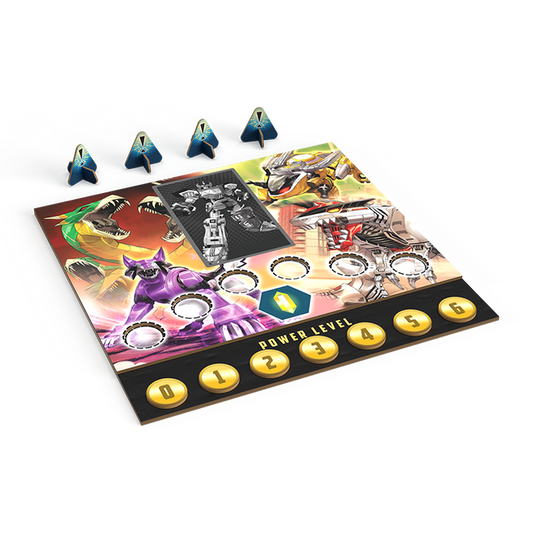 POWER RANGERS HEROES OF THE GRID POWER BOARD, UPGRADE TOKENS & ERRATA PACK