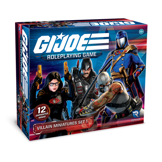 GI JOE RPG VILLAIN MINI SET 1