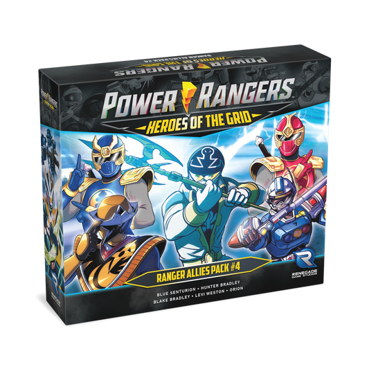 POWER RANGERS HEROES OF THE GRID: ALLIES PACK #4