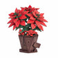 ROWOOD POINSETTIA DIY FLOWER BOUQUET 3D WOODEN PUZZLE TF001