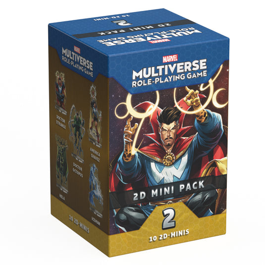 MARVEL MULTIVERSE ROLE-PLAYING GAME 2D MINIS SET 2