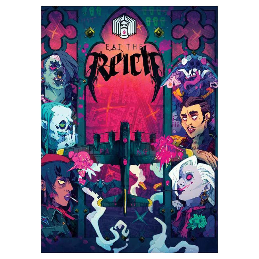 EAT THE REICH RPG CHARACTER SHEET & MAP PACK