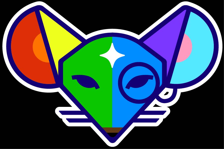 RAINBOW MISCHIEF RAT TEE