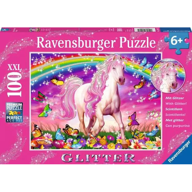 HORSE DREAM 100PC XXL GLITTER PUZZLE