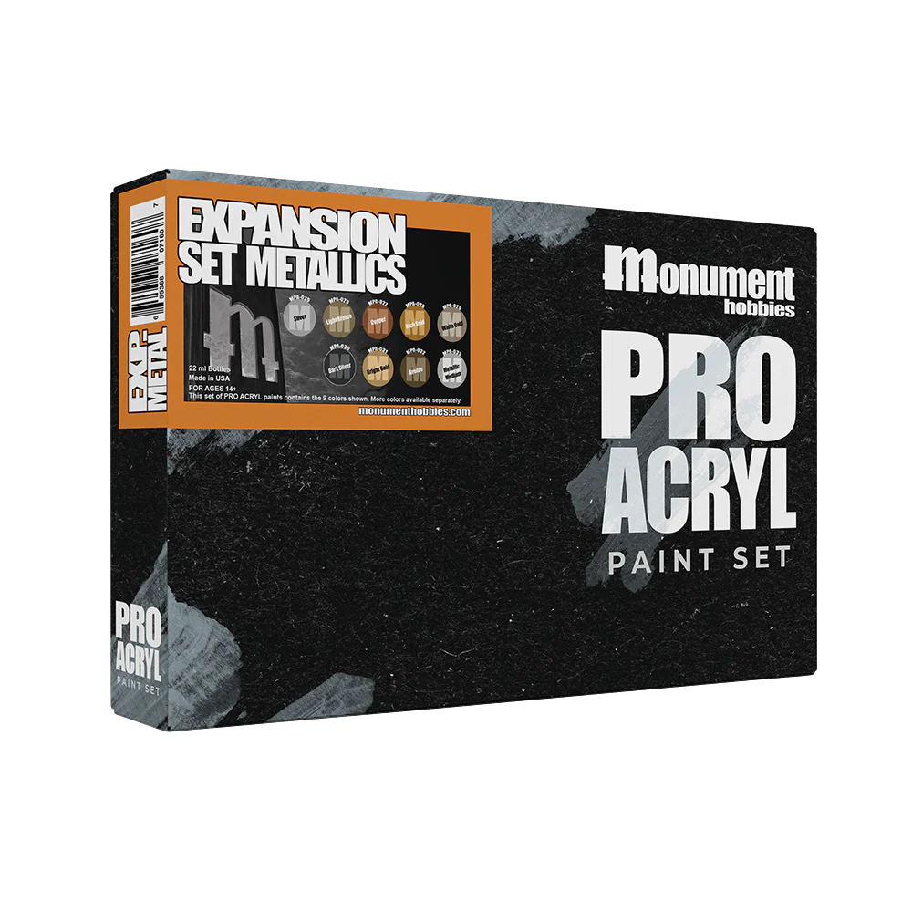 PRO ACRYL METALLIC PAINT SET