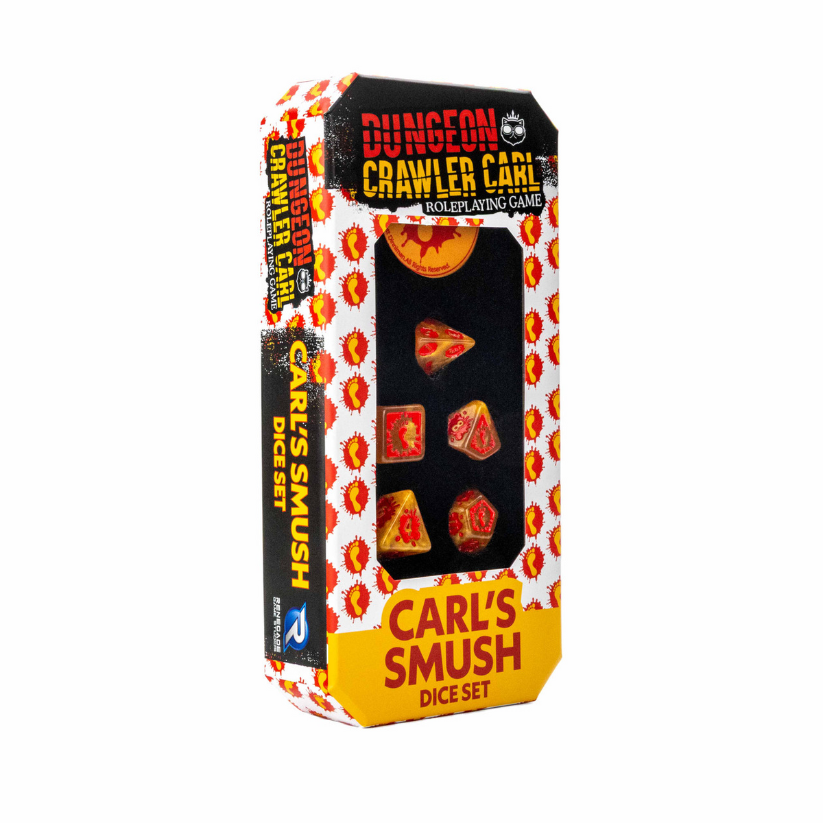 DUNGEON CRAWLER CARL RPG CARL'S SMUSH DICE SET