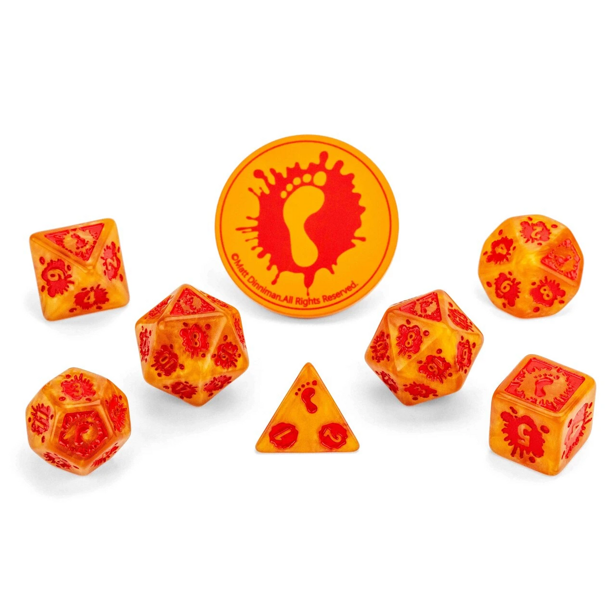 DUNGEON CRAWLER CARL RPG CARL'S SMUSH DICE SET