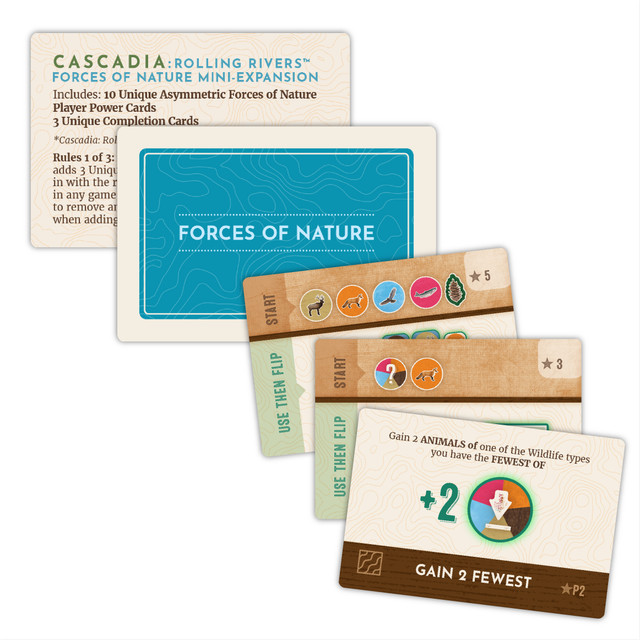 CASCADIA ROLLING RIVERS FORCES OF NATURE MINI EXPANSION