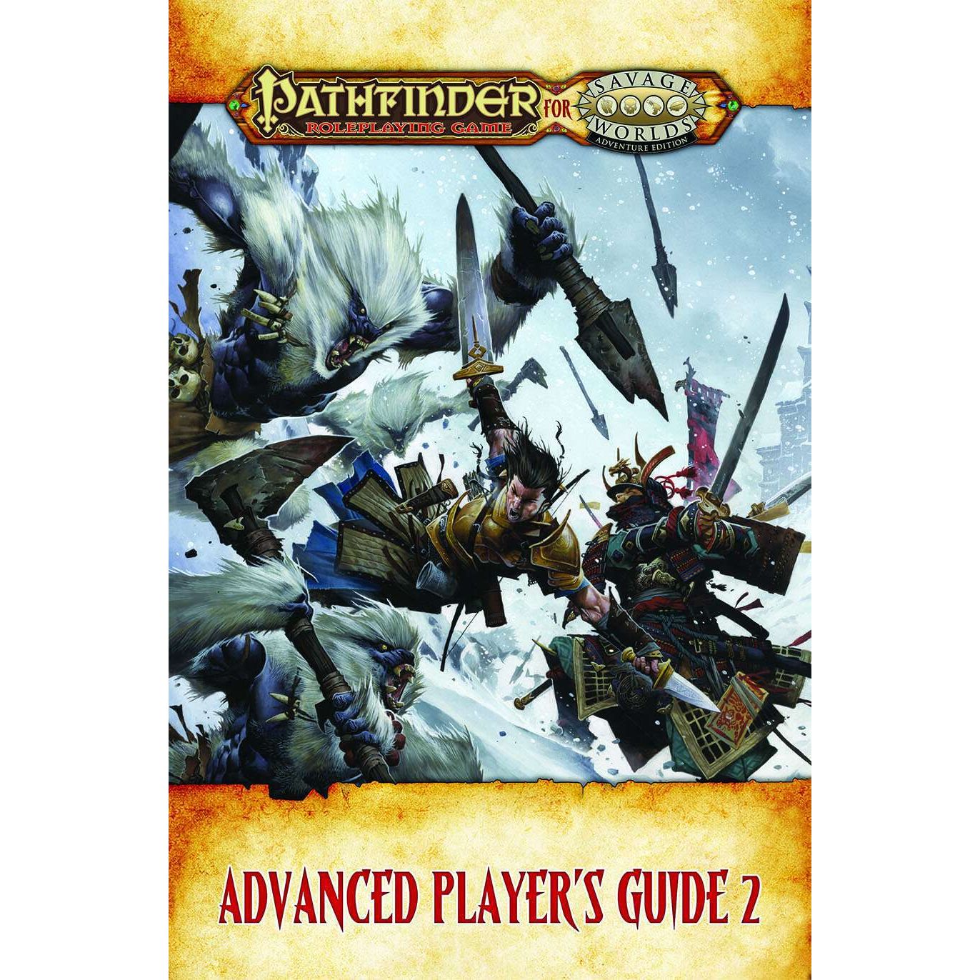 PATHFINDER FOR SAVAGE WORLDS RPG ADVANCED PLAYER'S GUIDE 2