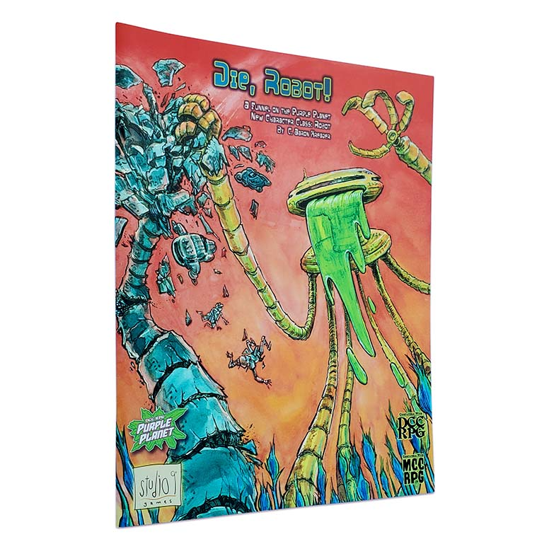 DCC: PURPLE PLANET DIE, ROBOT!