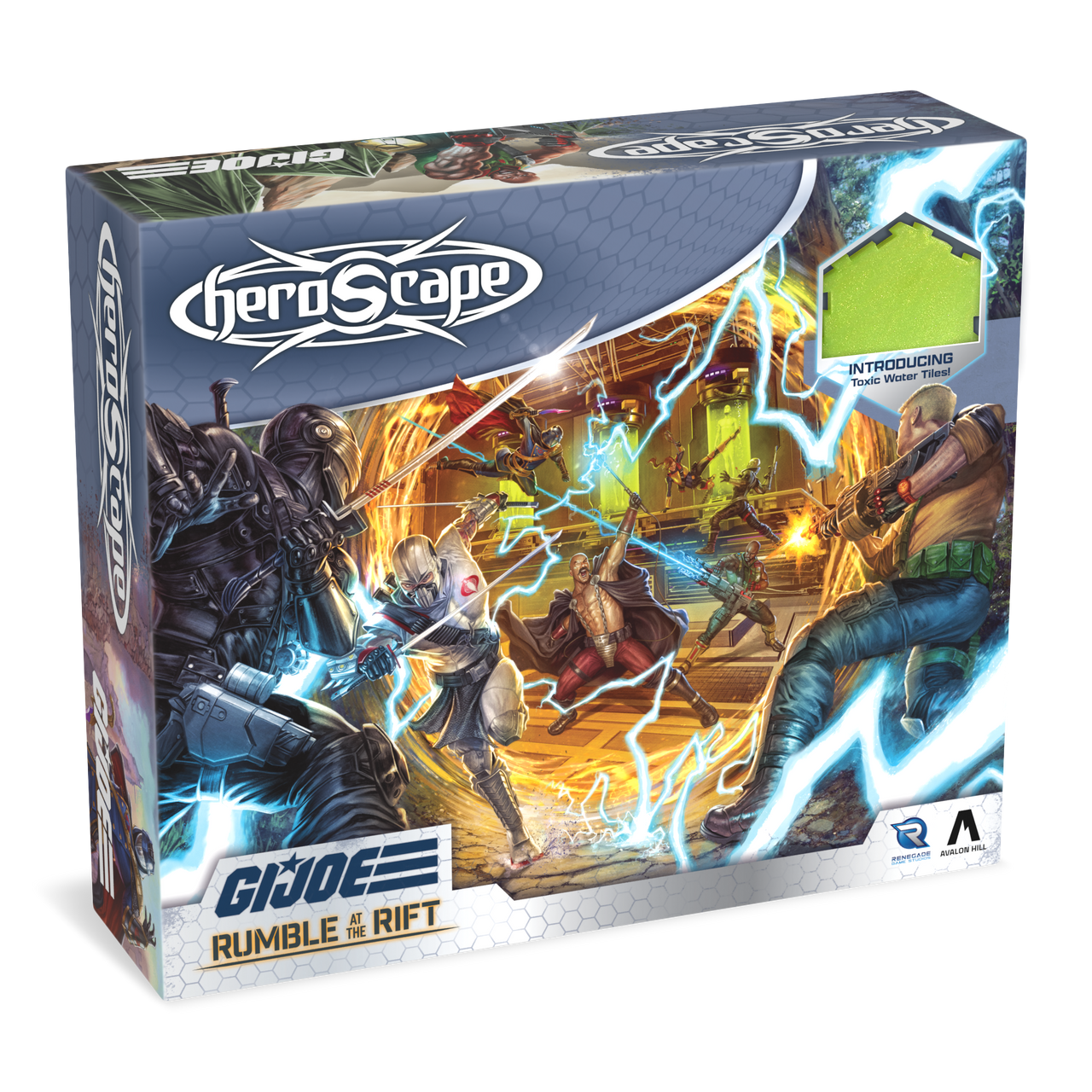 HEROSCAPE GI JOE: RUMBLE AT THE RIFT BATTLE BOX