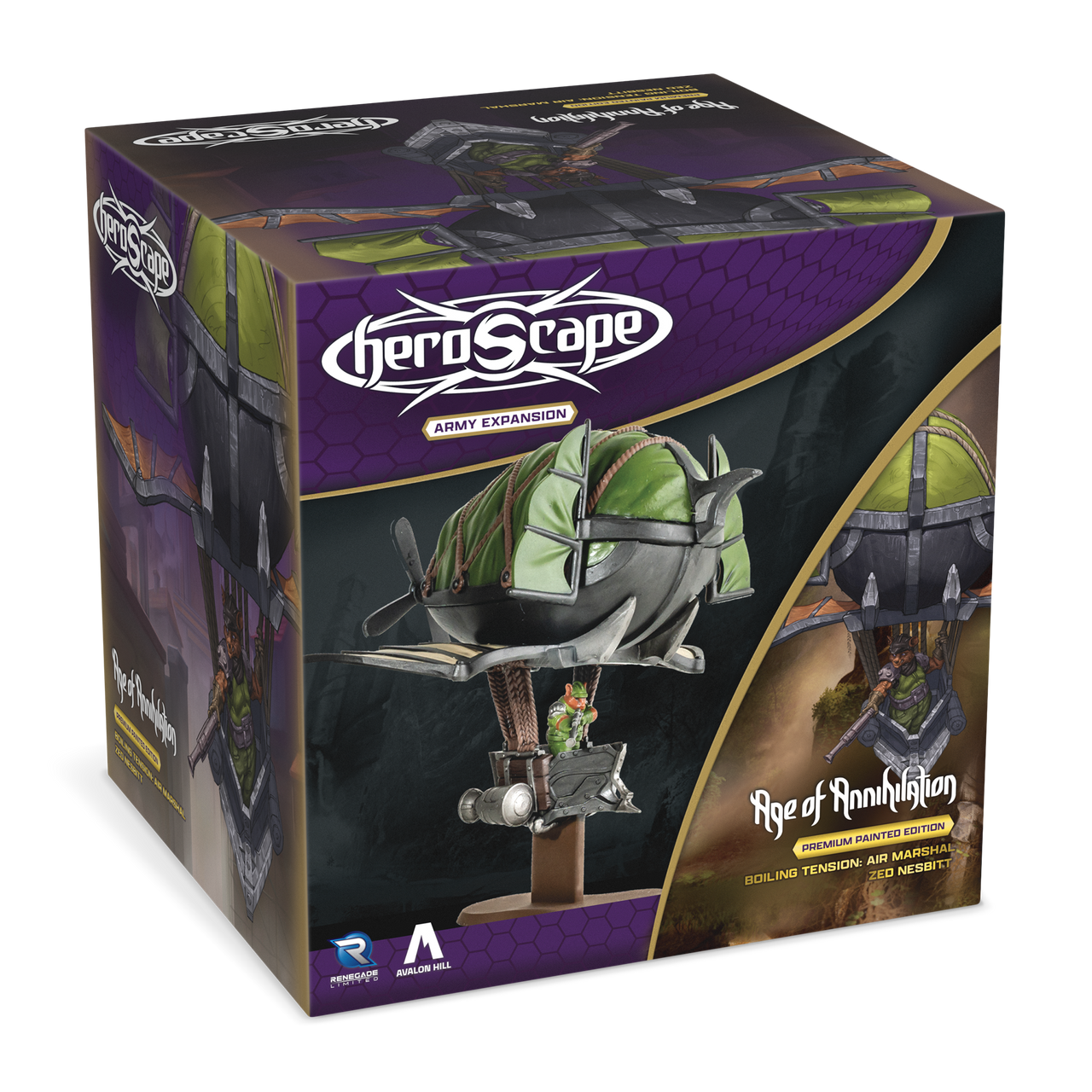 HEROSCAPE BOILING TENSION AIR MARSHALL ZED NESBITT EXPANSION PREMIUM PAINTED EDITION