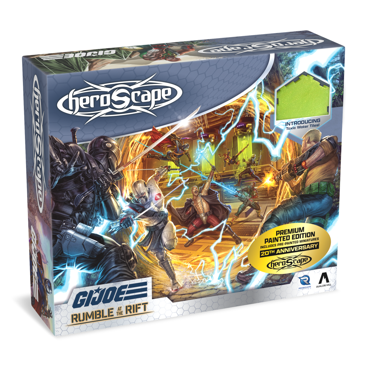 HEROSCAPE GI JOE: RUMBLE AT THE RIFT BATTLE BOX PREMIUM PAINTED EDITION