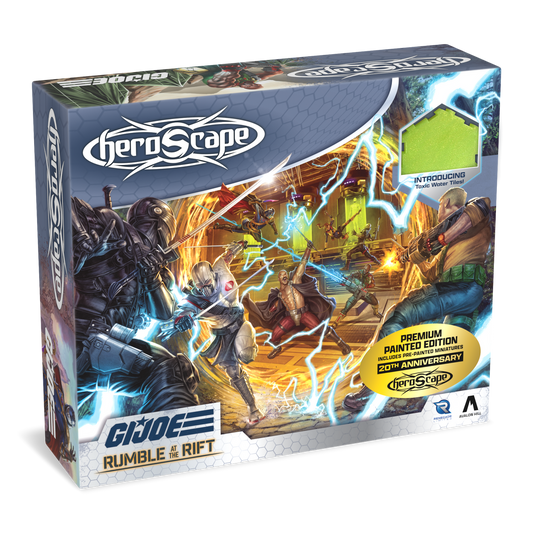 HEROSCAPE GI JOE: RUMBLE AT THE RIFT BATTLE BOX PREMIUM PAINTED EDITION