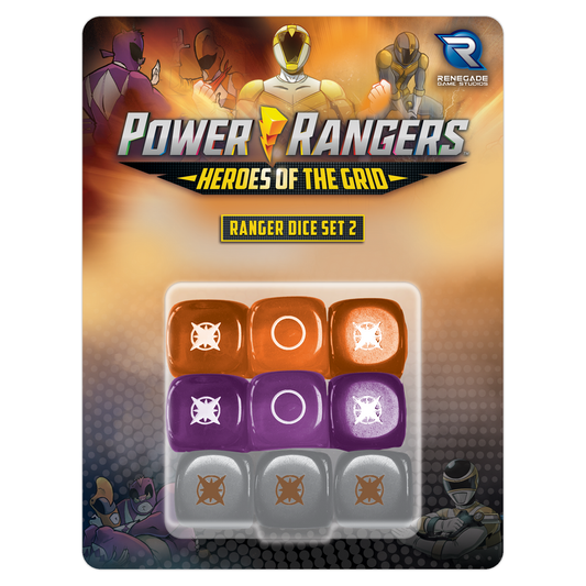 POWER RANGERS HEROES OF THE GRID DICE SET #2