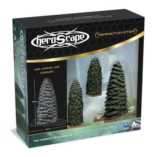 HEROSCAPE THE FORESTS OF VALHALLA TERRAIN EXPANSION