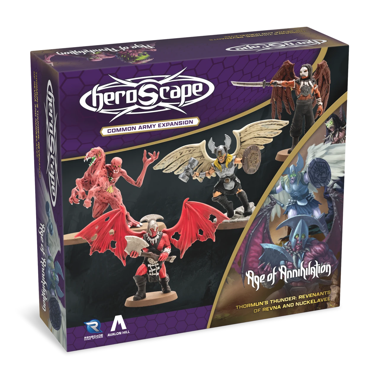 HEROSCAPE THORMUN'S THUNDER REVENANTS OF REVNA AND NUCKELAVEE