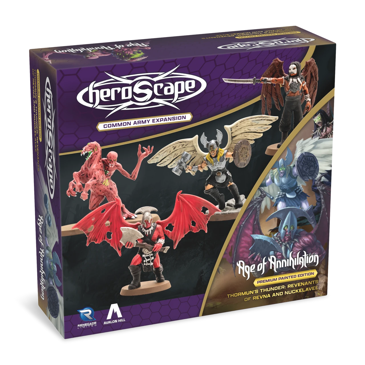 HEROSCAPE THORMUN'S THUNDER PREMIUM PAINTED EDITION REVENANTS OF REVNA AND NUCKELAVEE