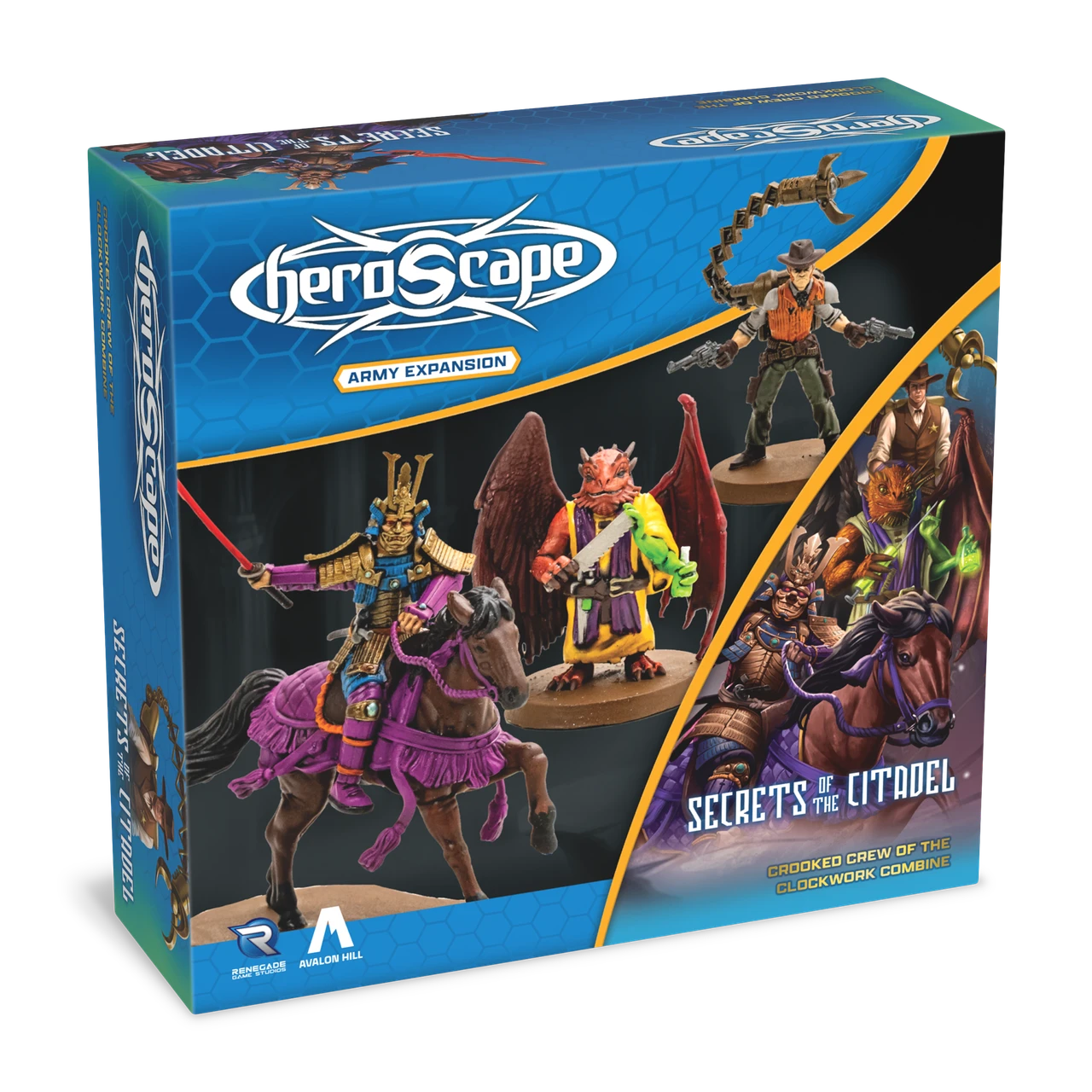 HEROSCAPE SECRETS OF THE CITADEL CROOKED CREW OF THE CLOCKWORK COMBINE