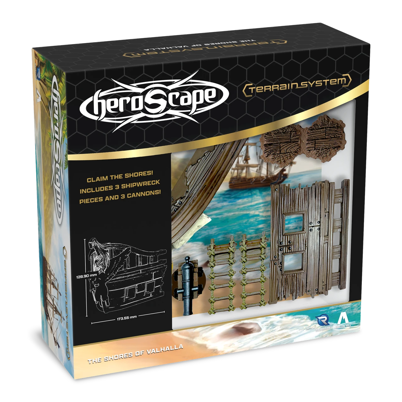 HEROSCAPE THE SHORES OF VALHALLA TERRAIN EXPANSION