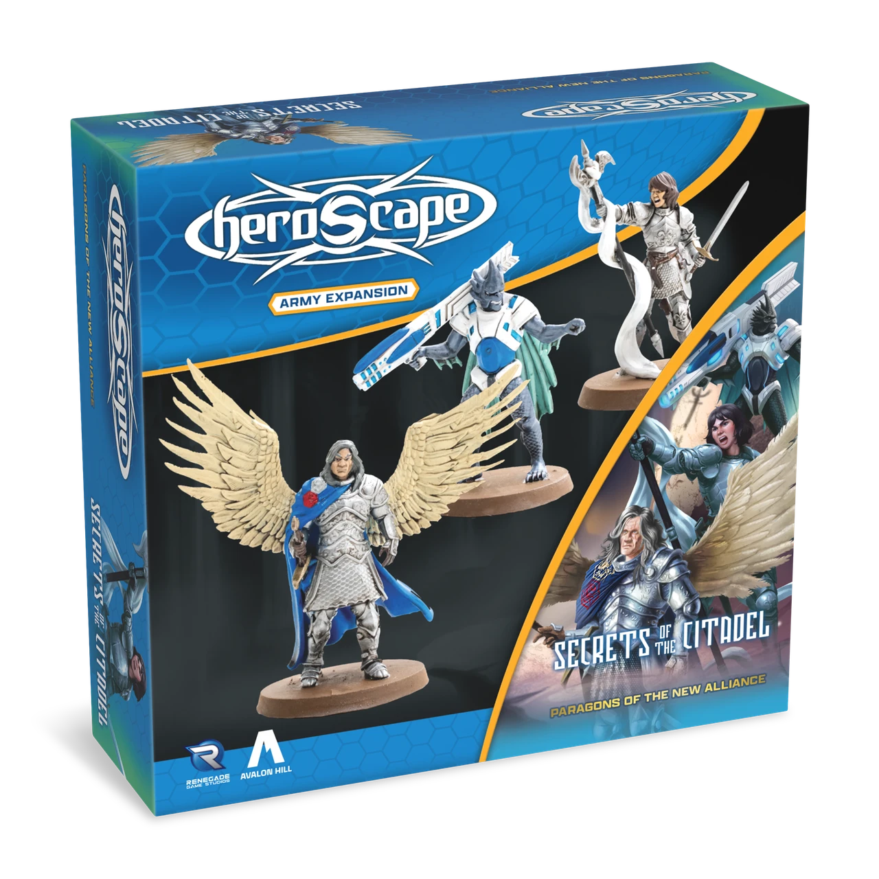 HEROSCAPE SECRETS OF THE CITADEL PARAGONS OF THE NEW ALLIANCE