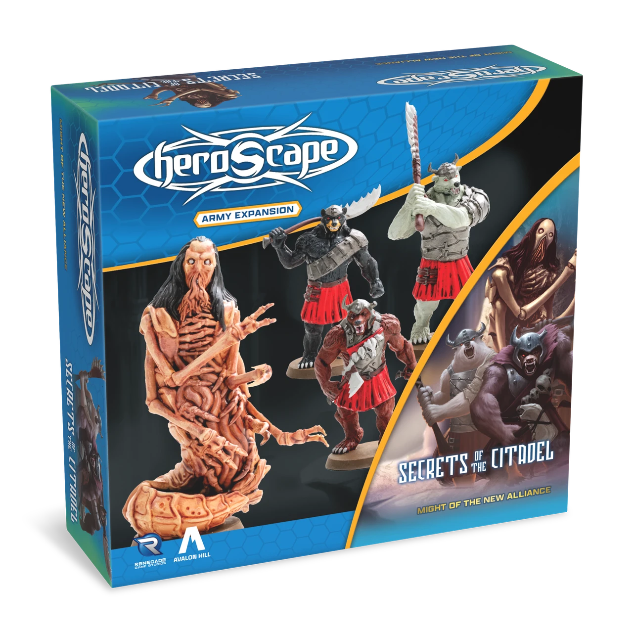 HEROSCAPE SECRETS OF THE CITADEL MIGHT OF THE NEW ALLIANCE