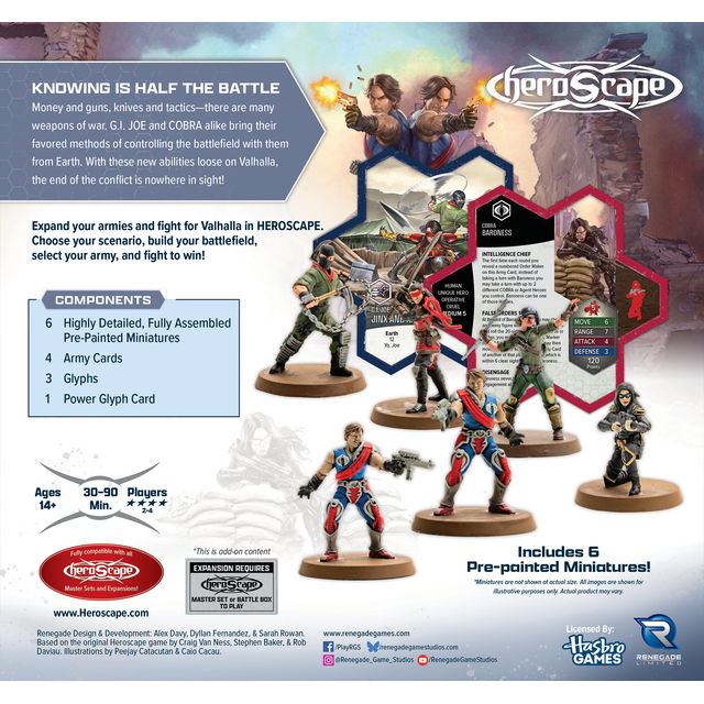 HEROSCAPE GI JOE: STRIKE FORCES PREMIUM PAINTED EDITION