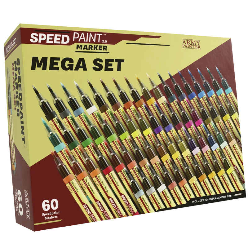 THE ARMY PAINTER SPEEDPAINT MARKER MEGA SET